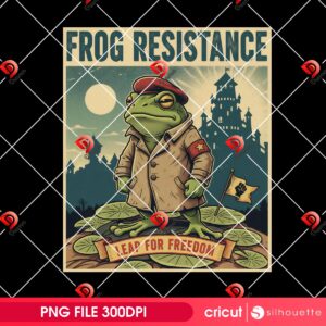 Frog Resistance Portland Frog Protest PNG, Resistance I Stand With Frog PNG