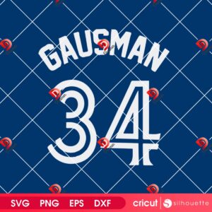 Gausman Jersey 34 Blue Jays SVG PNG, Gausman Toronto Blue Jays SVG PNG 5 Gausman Jersey 34 Blue Jays SVG PNG, Gausman Toronto Blue Jays SVG PNG