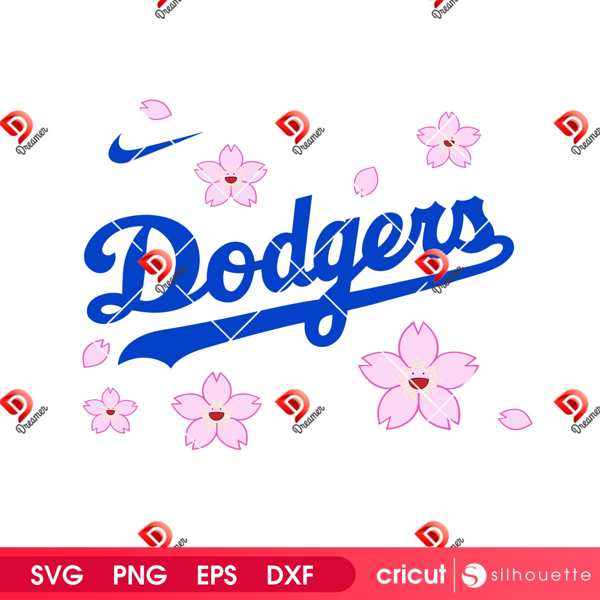 LA Dodgers Cherry Blossom Vector SVG PNG, Los Angeles Dodgers Logo SVG PNG 2 LA Dodgers Cherry Blossom Vector SVG PNG, Los Angeles Dodgers Logo SVG PNG
