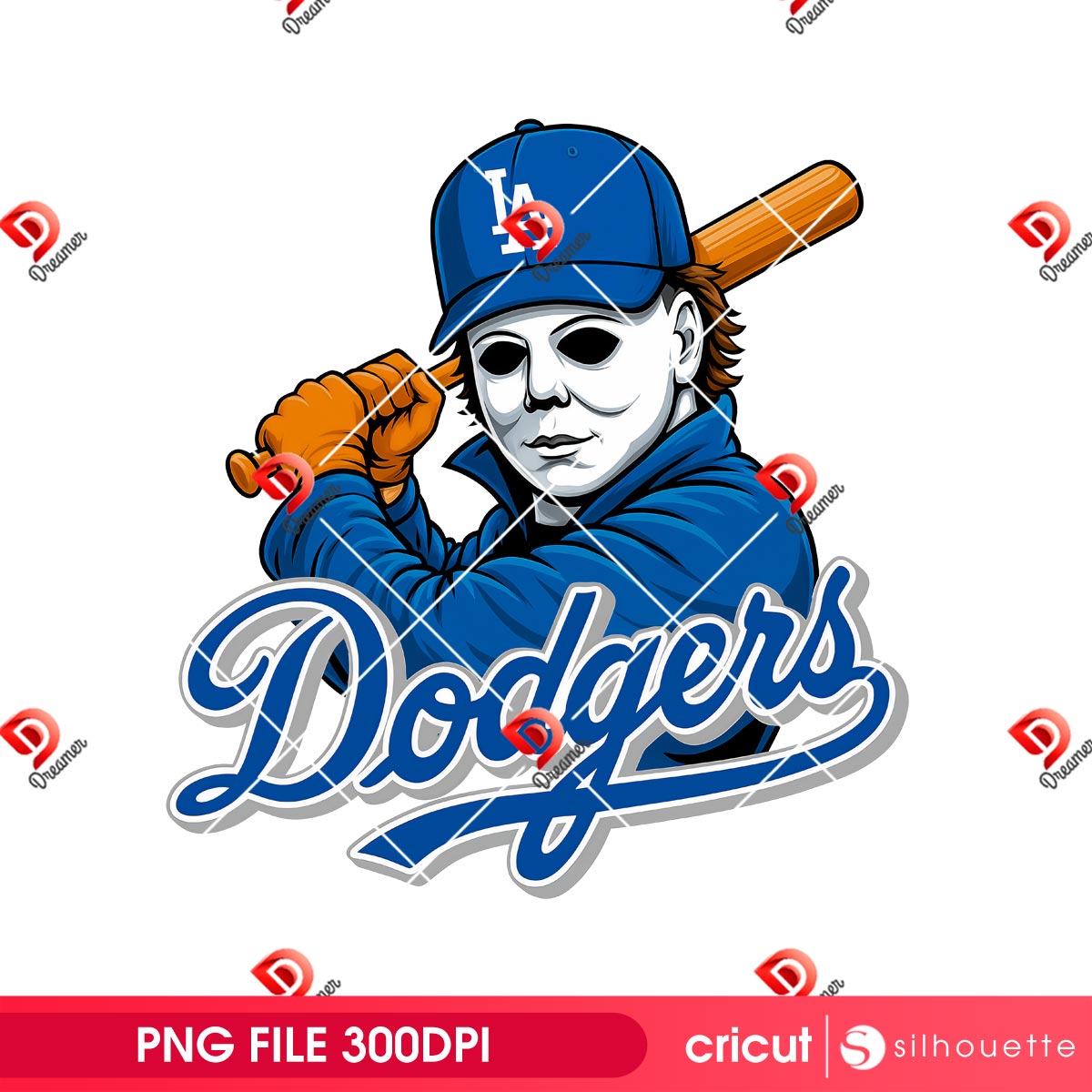 Michael Myers LA Dodgers Baseball Illustrasion PNG, Horror Friends Halloween Dodgers PNG 1 Michael Myers LA Dodgers Baseball Illustrasion PNG, Horror Friends Halloween Dodgers PNG