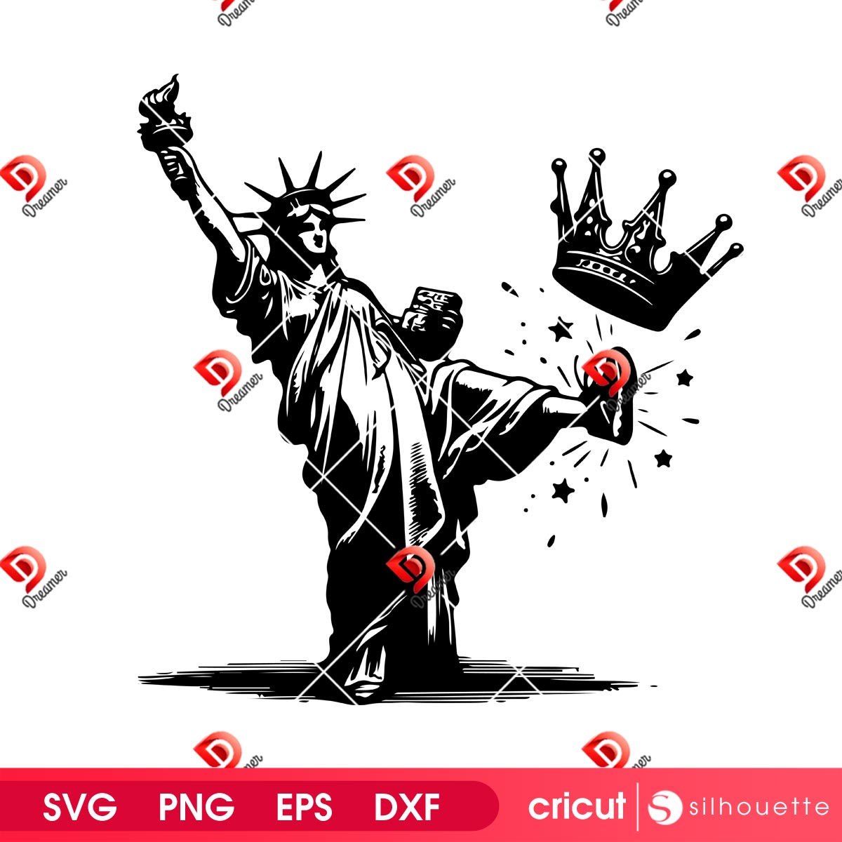 No Kings Statue Of Liberty SVG PNG, Anti Trump SVG PNG, Funny No Kings SVG PNG 2 No Kings Statue Of Liberty SVG PNG, Anti Trump SVG PNG, Funny No Kings SVG PNG