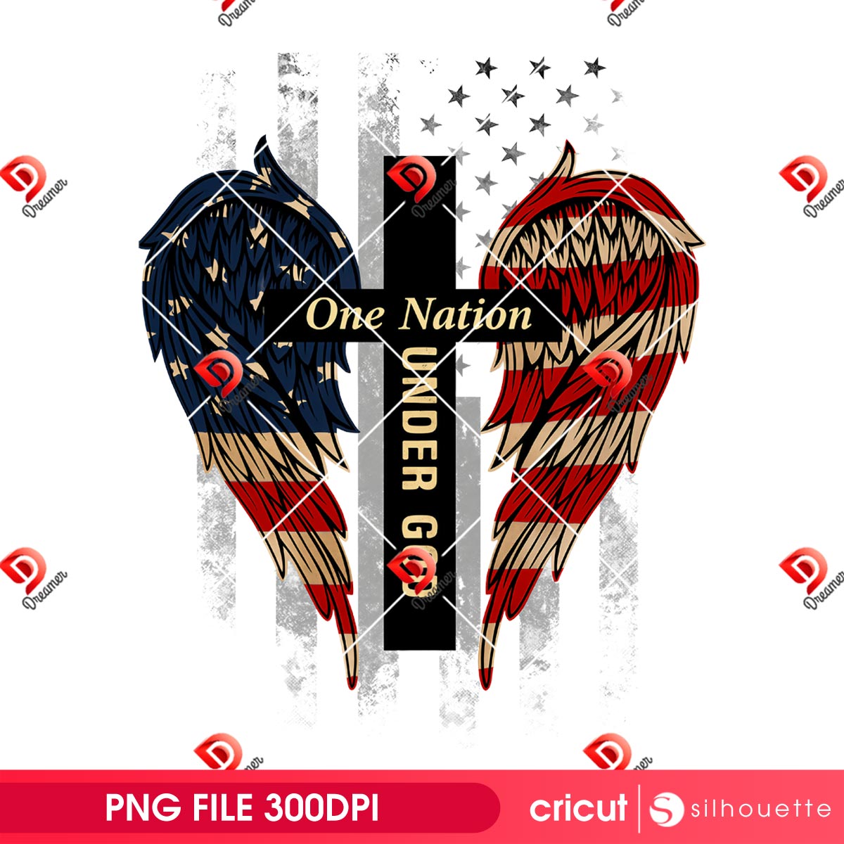 One Nation Under God Door Cover PNG, American Flag Decor Design PNG 4 One Nation Under God Door Cover PNG, American Flag Decor Design PNG