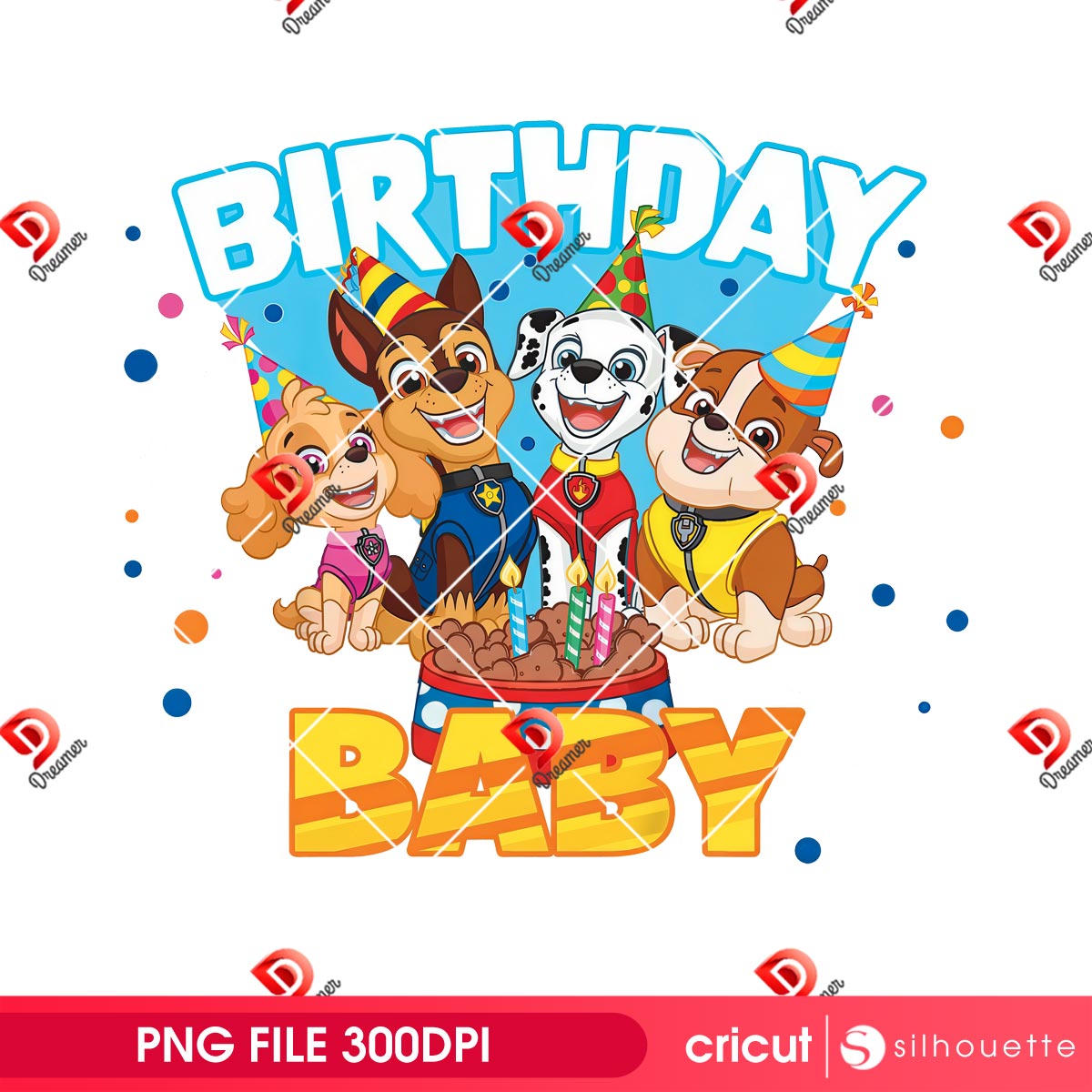 Paw Patrol Birthday Baby PNG 2 Paw Patrol Birthday Baby PNG