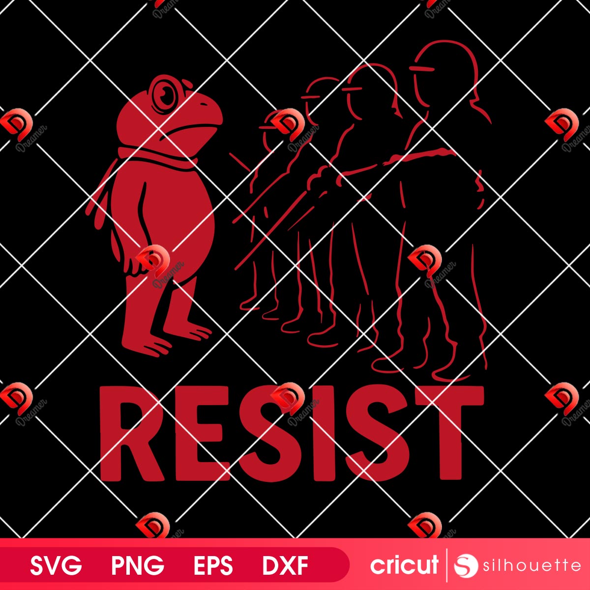 Portland Frog Protest Clipart SVG PNG, Resist Political SVG PNG Digital Design 2 Portland Frog Protest Clipart SVG PNG, Resist Political SVG PNG Digital Design