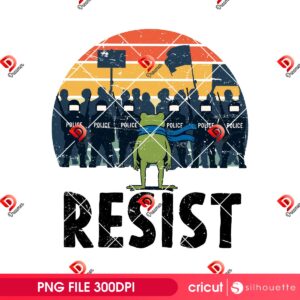 Portland Frog Protester Anti ICE PNG, Anti Establishment PNG, Portland Frog PNG