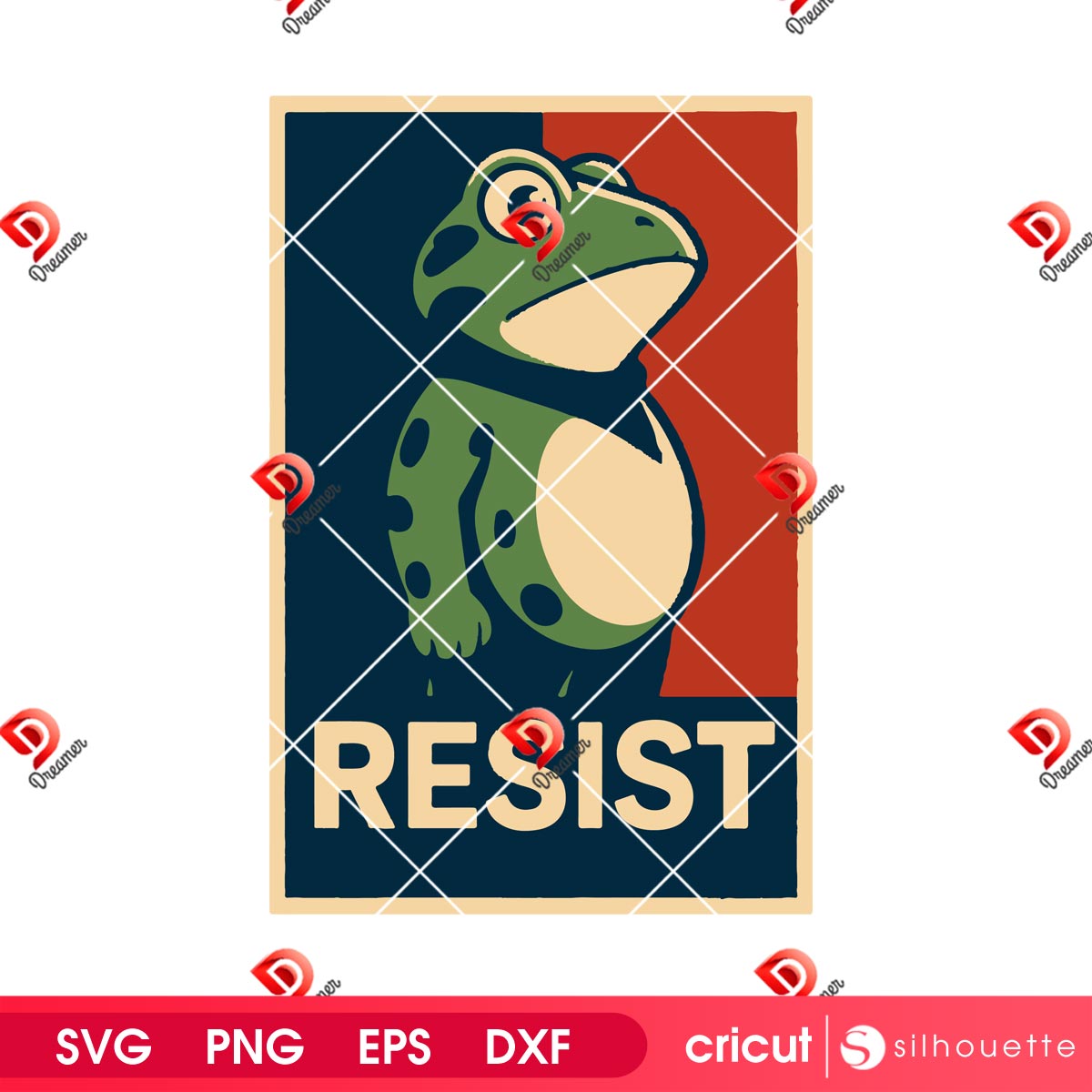 Portland Frog SVG PNG EPS DXF Designs, Frog Resist SVG PNG Digital Download 2 Portland Frog SVG PNG EPS DXF Designs, Frog Resist SVG PNG Digital Download