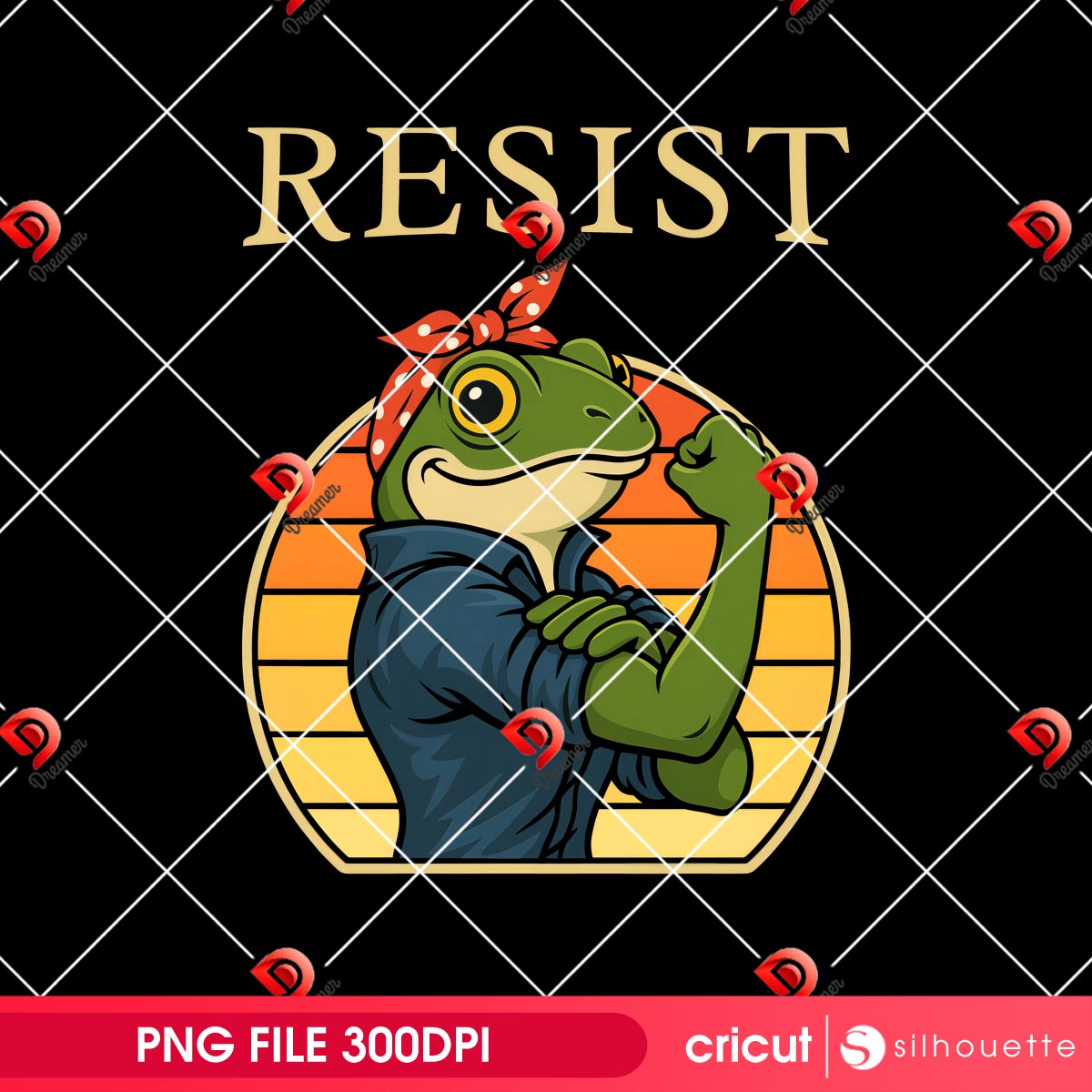Retro Resist Frog Portland PNG, Feminist Activist Meme Frog PNG Design, Vintage Rosie Frog Protest PNG 2 Retro Resist Frog Portland PNG, Feminist Activist Meme Frog PNG Design, Vintage Rosie Frog Protest PNG
