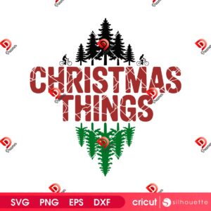 Christmas Things SVG PNG, Stranger Things 5 SVG PNG