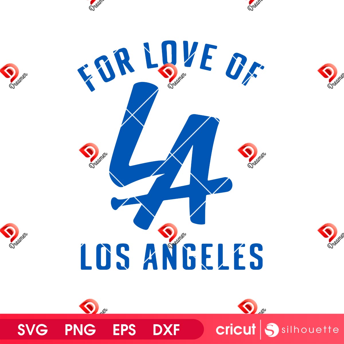 For Love Of Los Angeles Dodgers SVG PNG 2 For Love Of Los Angeles Dodgers SVG PNG