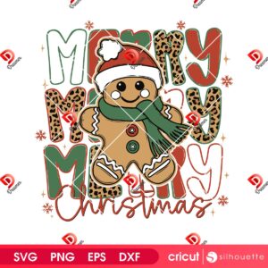 Gingerbread Christmas SVG PNG, Coquette Christmas Cakes SVG PNG, Tis The Season Merry Xmas SVG PNG