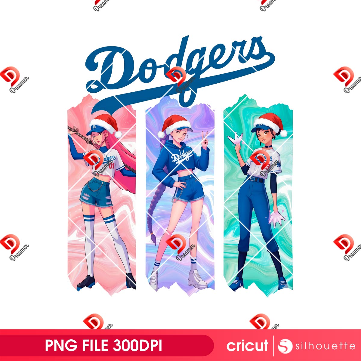 Huntrix Dodgers Christmas PNG, Saja Girls Baseball LA Dodgers Merry Christmas PNG 1 Huntrix Dodgers Christmas PNG, Saja Girls Baseball LA Dodgers Merry Christmas PNG