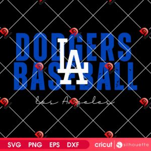 Los Angeles Dodgers Baseball 2025 PNG SVG, World Series Champions 2025 Dodgers Design SVG PNG