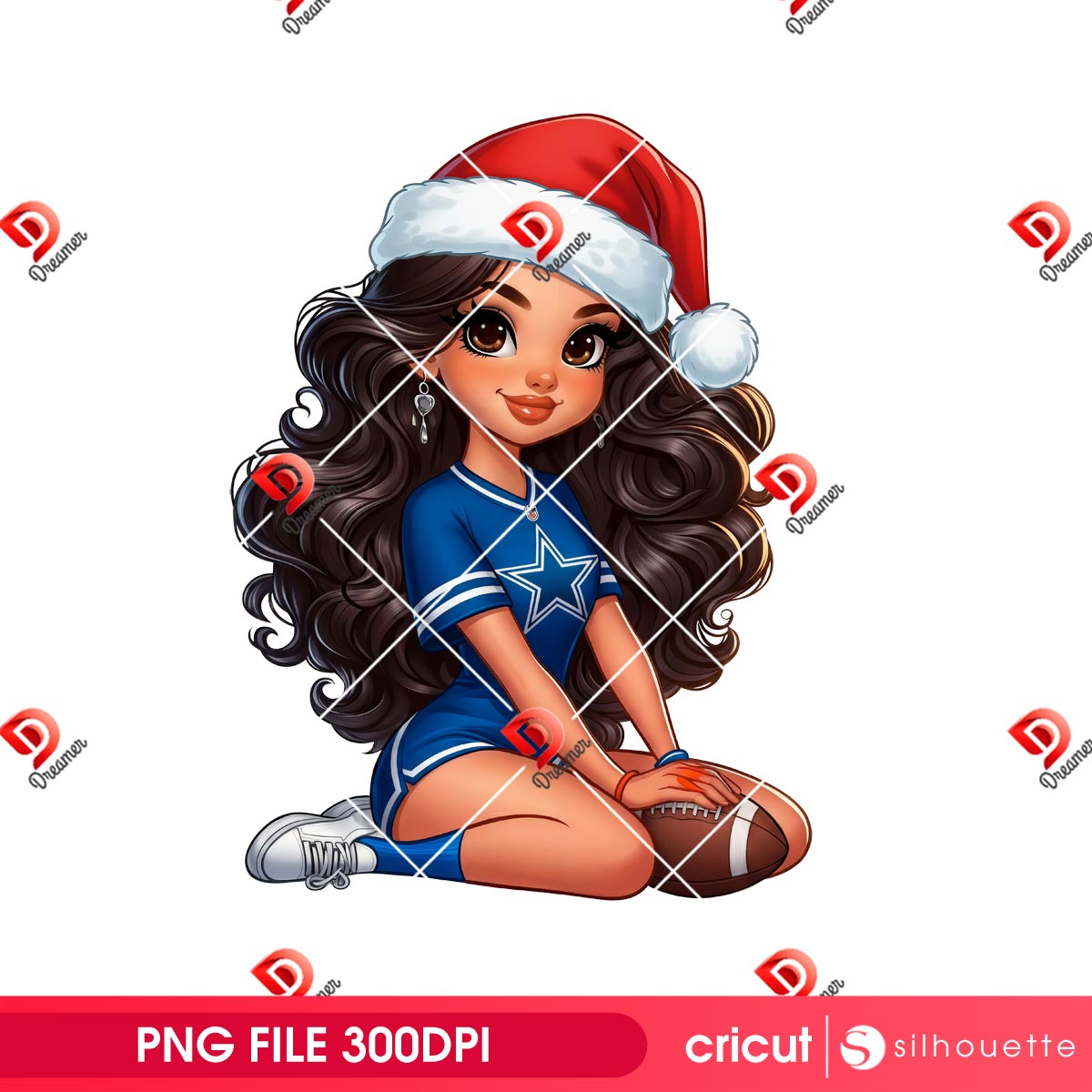 Mexican Girl Dallas Cowboys Christmas PNG, Merry Christmas Football Cowboys Girl PNG 2 Mexican Girl Dallas Cowboys Christmas PNG, Merry Christmas Football Cowboys Girl PNG