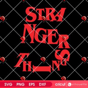 Stranger Things 5 Typography SVG PNG, Logo Stranger Things Season 5 Movie SVG PNG