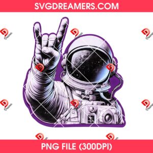 Astronaut Digital Design PNG File