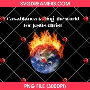 Casablanca Talking The World For Jesus Christ PNG