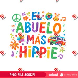 El Abuelo Mas Hippie PNG