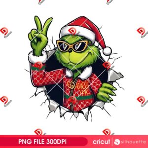 Grinch Boy PNG Design, Merry Grinchmas 2025 PNG Design