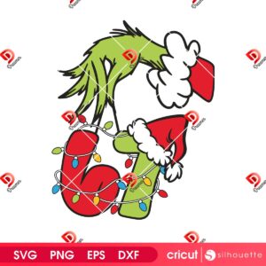 Grinchmas Six Seven Meme SVG PNG, Merry Christmas 67 Trending SVG PNG