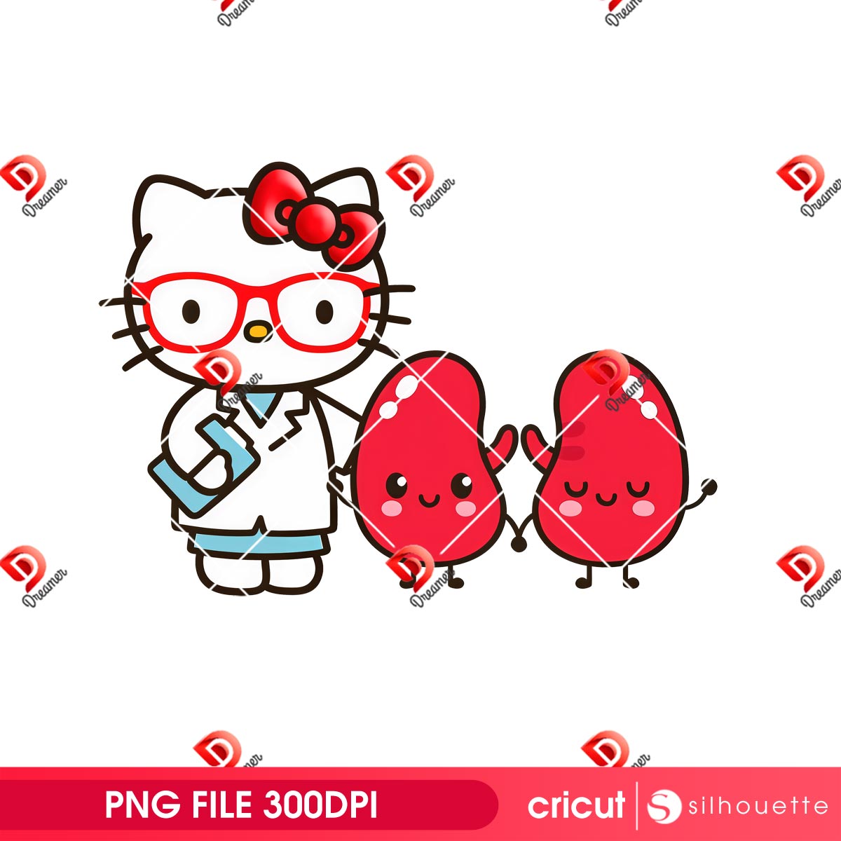 Hello Kitty Doctor PNG Design 2 Hello Kitty Doctor PNG Design