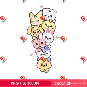 K-pop Stray Kids Animals PNG
