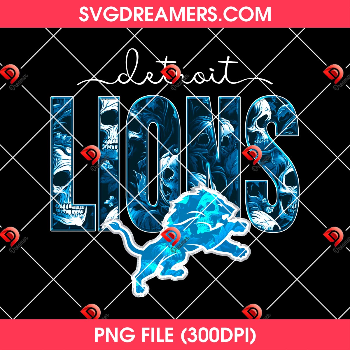 Detroit Lions NFL Football Logo PNG Bundle 2 Lions 2