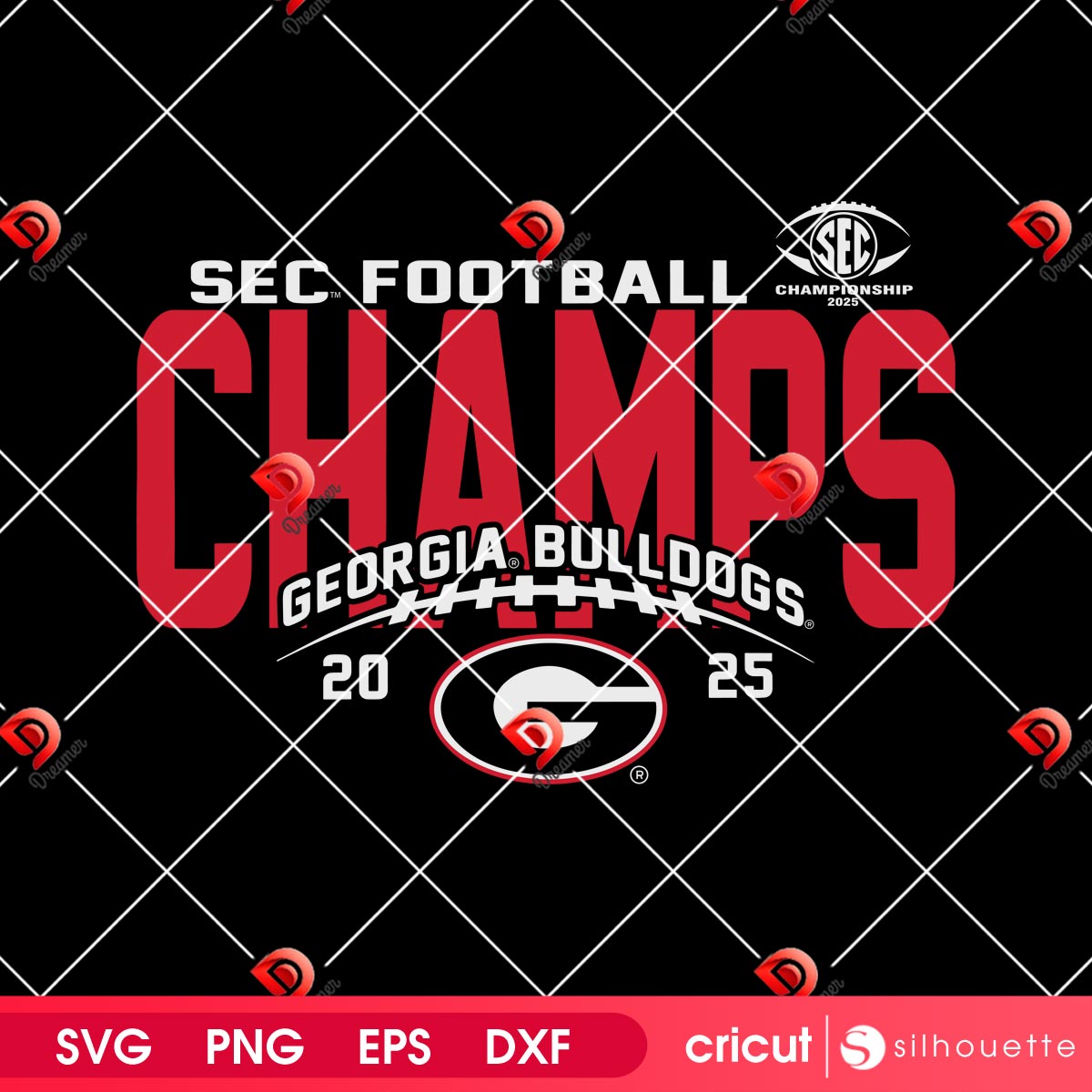 SEC Football Georgia Bulldogs Champs 2025 SVG PNG, SEC Championship 2025 PNG SVG 1 SEC Football Georgia Bulldogs Champs 2025 SVG PNG, SEC Championship 2025 PNG SVG