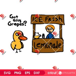 The Duck Song SVG PNG