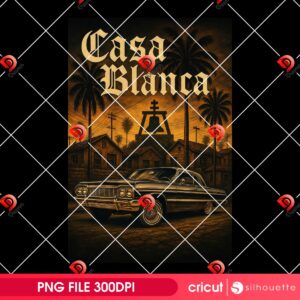 Vintage Car Casa Blanca PNG