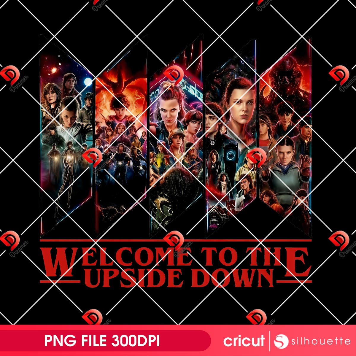 Welcome To The Upside Down PNG, Trending Netflix Movie Stranger Things Season 5 PNG Design 1 Welcome To The Upside Down PNG, Trending Netflix Movie Stranger Things Season 5 PNG Design