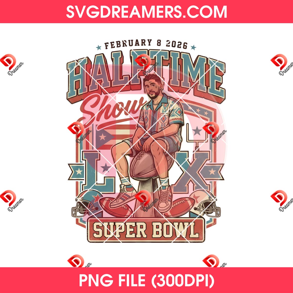Bad Bunny Benito Halftime Show Super Bowl LX 2026 PNG 3 Bad Bunny Benito Halftime Show Super Bowl LX 2026 PNG 2