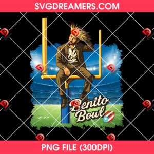 Benito Bowl LX 2026 Bad Bunny PNG File