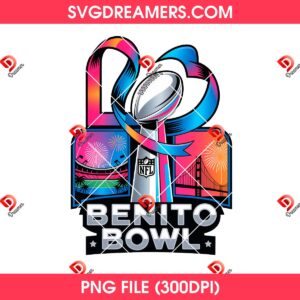 Benito Super Bowl LX PNG, Bad Bunny Bowl LX 2026 PNG, Football Benito Team PNG