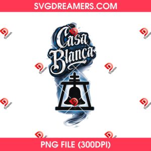 Casa Blanca Design PNG File