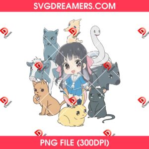 Chibi Tohru and Sohma PNG Design