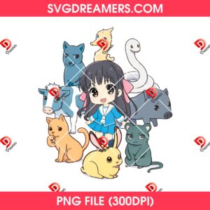 Chibi Tohru and Sohma PNG Design