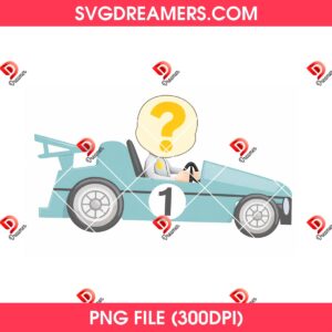 Custom Baby Photo Driving Car PNG