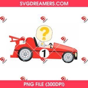 Custom Baby Photo Driving Car PNG
