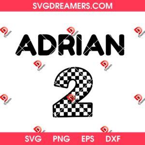 Custom Name Birthday SVG PNG