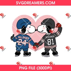 Heated Rivalry Snoopy PNG, Ilya Rozanov Peanuts Cartoon PNG