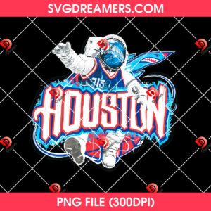 Houston Astronaut Digital File PNG