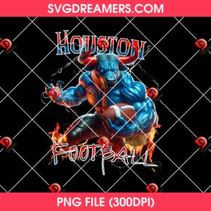 Houston Football PNG File, Game Day Texans Sport Digital PNG