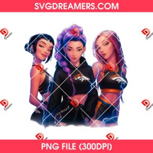 Huntrix Football Denver Broncos PNG, Saja Girls Kpop Demon Hunter Broncos NFL Sport PNG