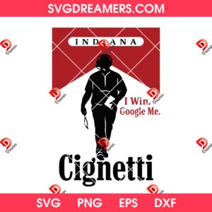 Indiana Cignetti SVG PNG, Indiana Hoosiers Coach Marlboro Cignetti SVG PNG
