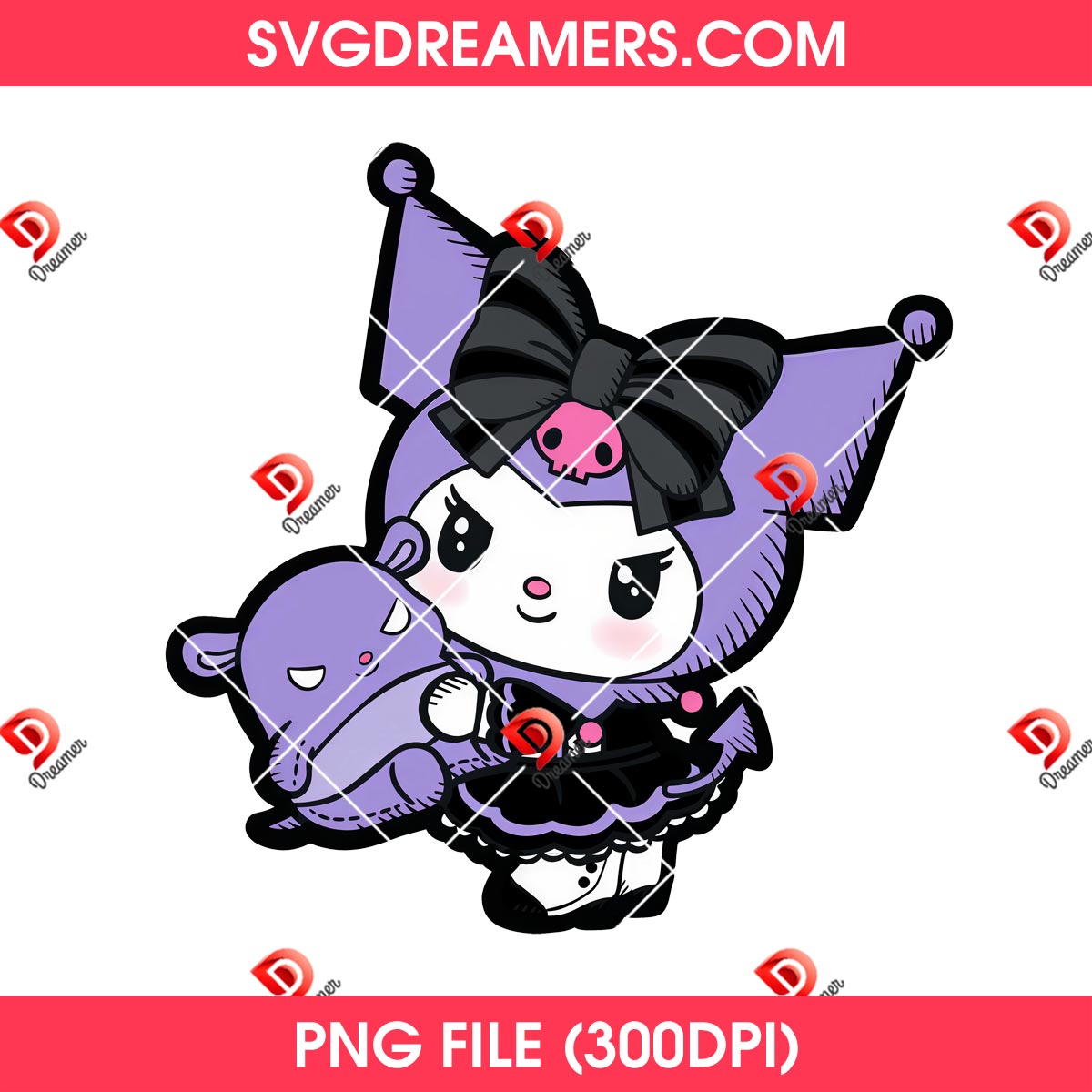 Kuromi PNG File 2 Kuromi PNG File