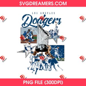 Los Angeles Dodgers World Series Champions 2024 2025 PNG, Dodgers Back 2 Back PNG
