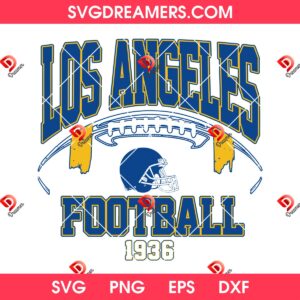 Los Angeles Football EST 1936 SVG PNG