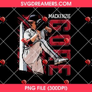 Mackenzie Gore Washington Gritty PNG File