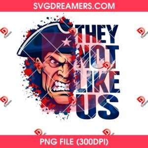 NE Patriots They Not Like Us PNG, Super Bowl LX 2026 Champions Patriots Football PNG