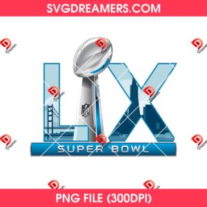 NFL Super Bowl LX 2026 PNG